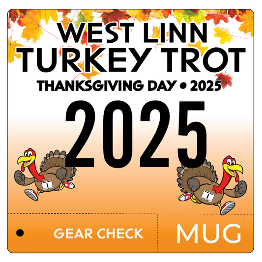 Turkey Trot 2025 Shipping Fee