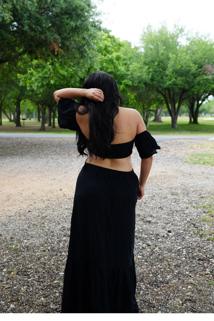 Vacaciones Dress Black