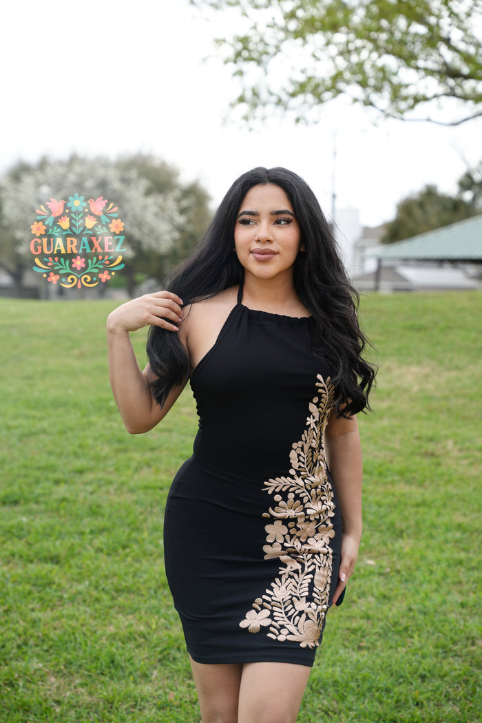 VALENTINA DRESS GOLD