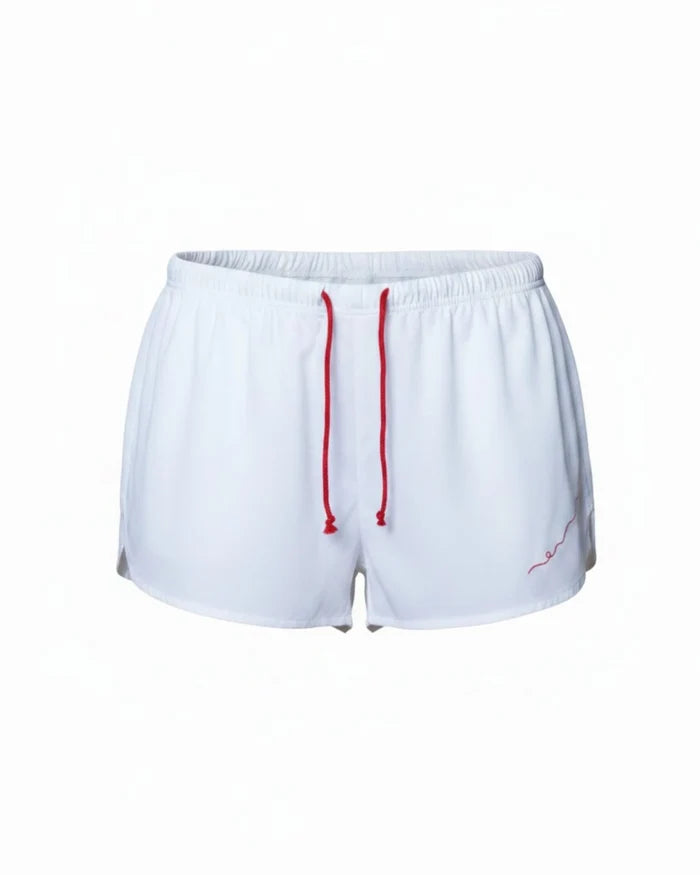 Vegan Silk Shorts | White