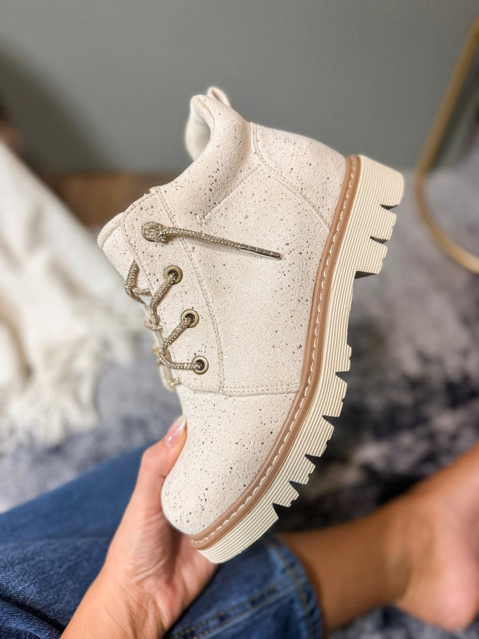 Very G Cream Lauren Boots - Macoma Boutique303 Mules & Boots