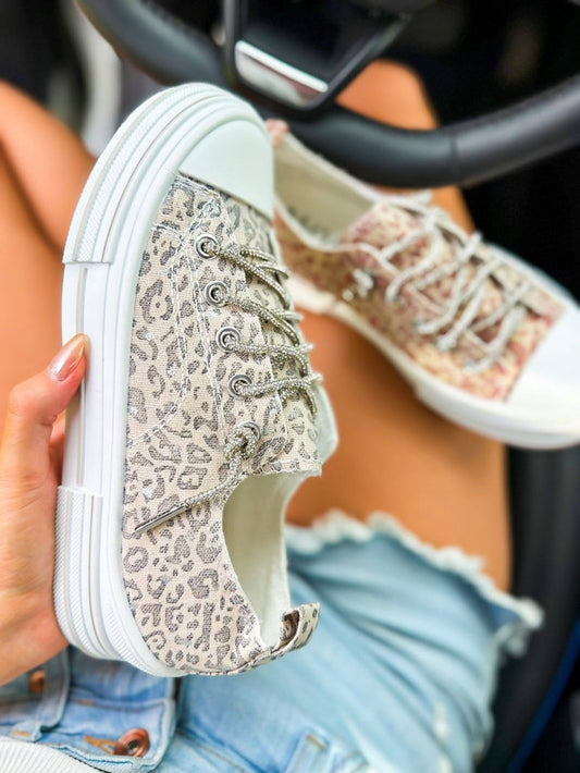 Very G Grey Aman Safari Sneakers - Macoma Boutique301 Sneakers