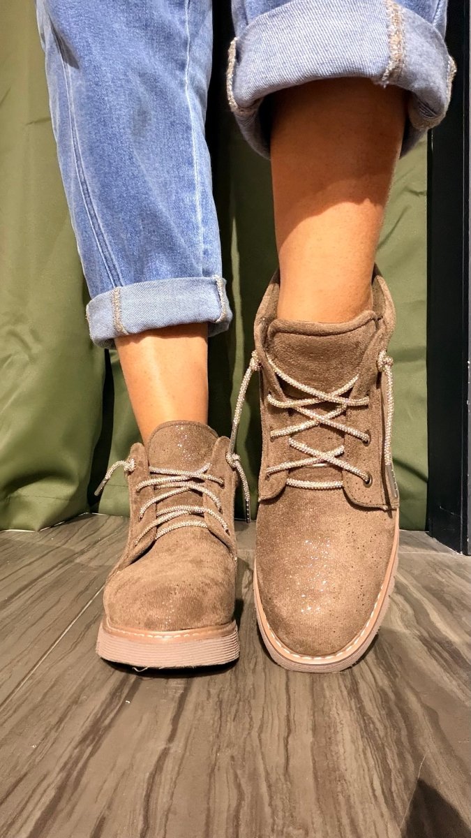 Very G Taupe Lauren Boots - Macoma Boutique303 Mules & Boots