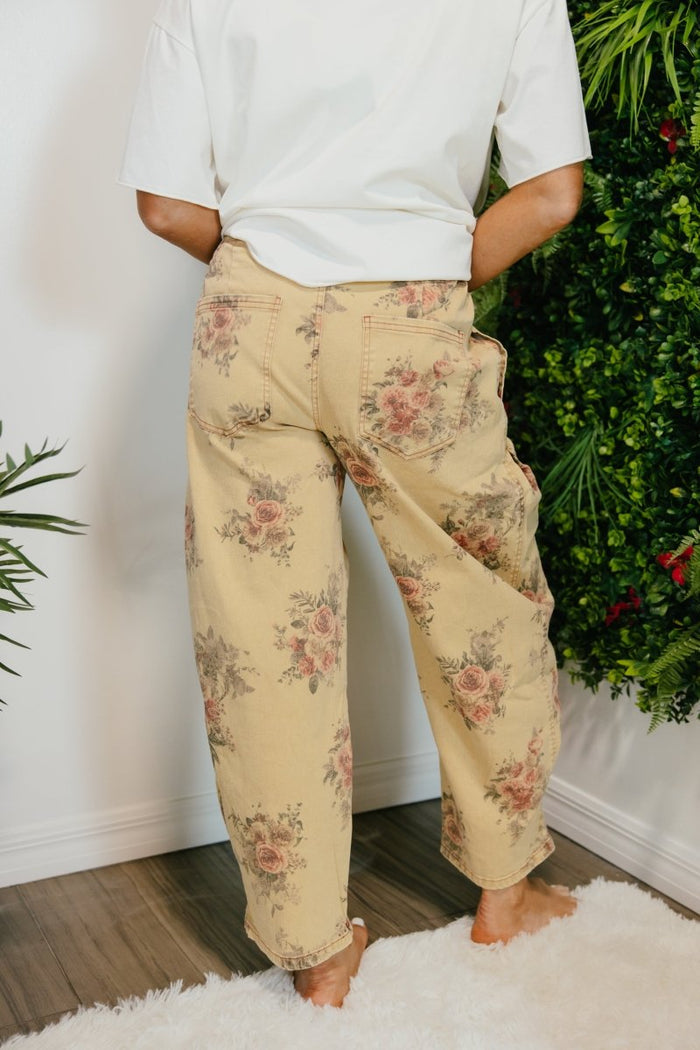 Wild Rose Pants In Toast - Macoma Boutique210 Other Bottoms