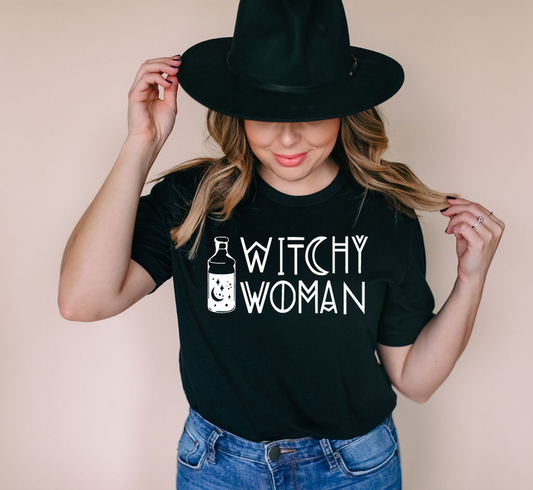 "Witchy Woman" Tee - Unisex Shirt -  - Shirts