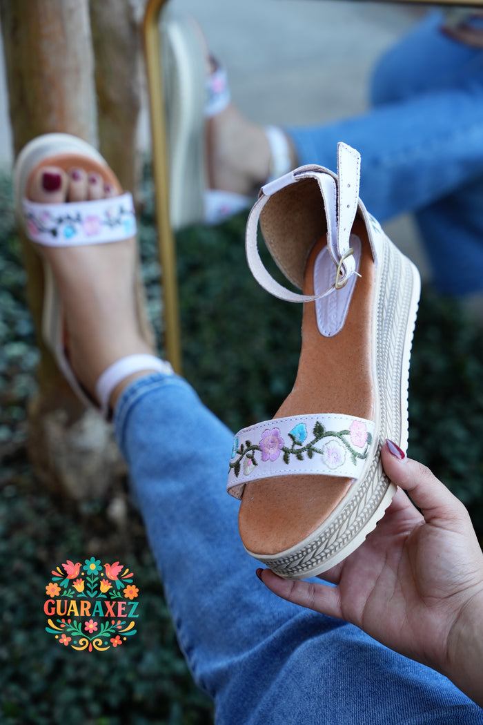 Ximena Embroidered Sandals