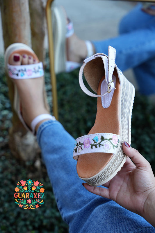 Ximena Embroidered Sandals