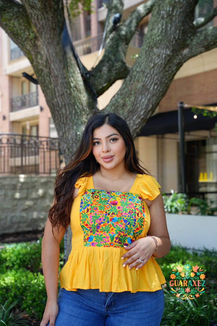 Ximena Embroidery Top