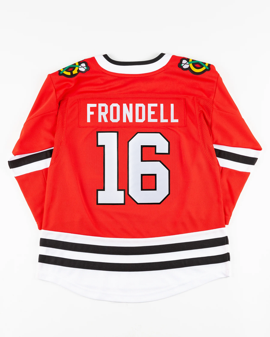 Youth Chicago Blackhawks Anton Frondell Home Premier Jersey