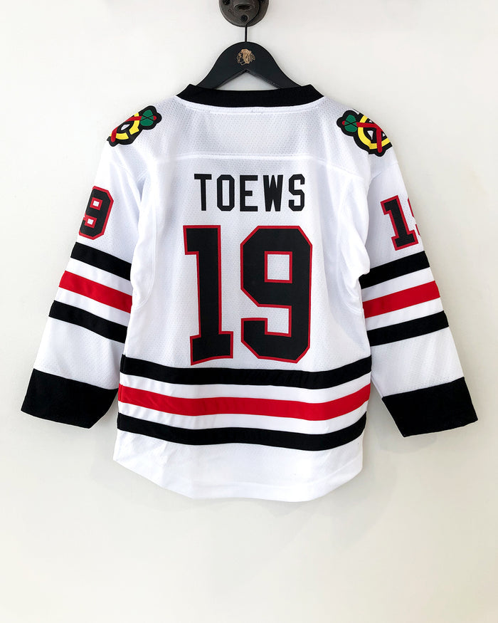 Youth Chicago Blackhawks Jonathan Toews Away Replica Jersey