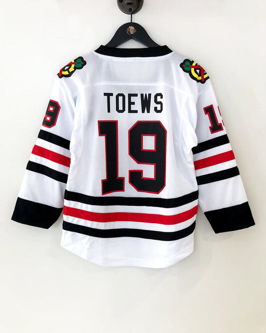 Youth Chicago Blackhawks Jonathan Toews Away Replica Jersey