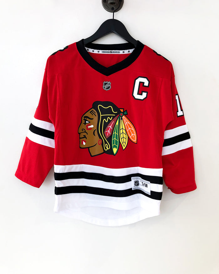 Youth Chicago Blackhawks Jonathan Toews Home Replica Jersey