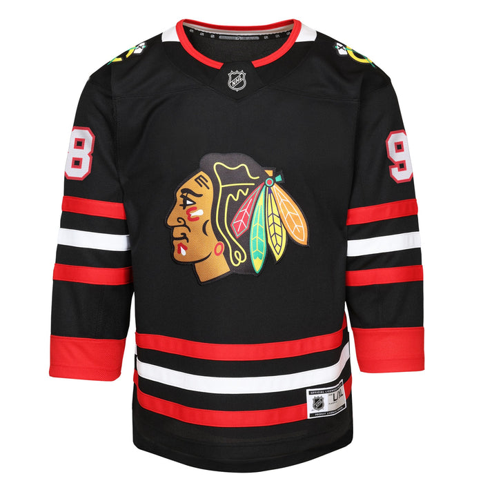 Youth Chicago Blackhawks Premier Alternate Connor Bedard Jersey