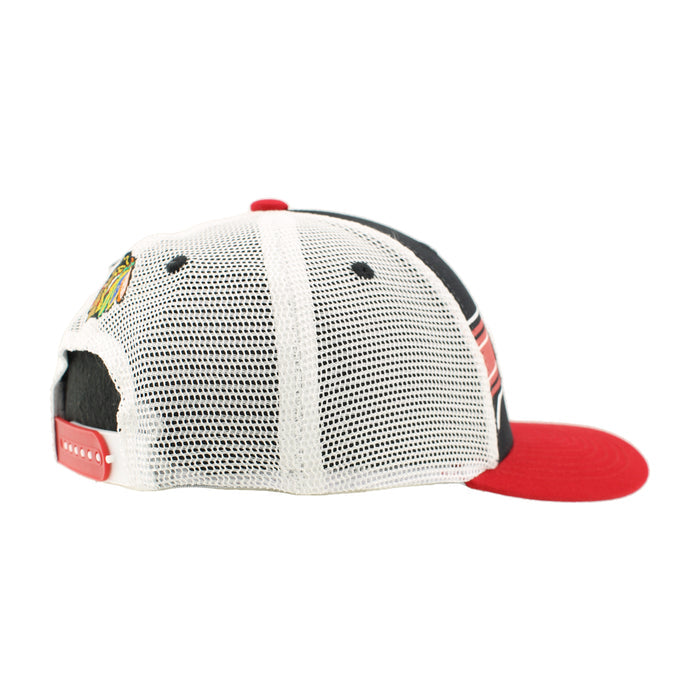 Zephyr Chicago Blackhawks Skate Lace Stout Trucker