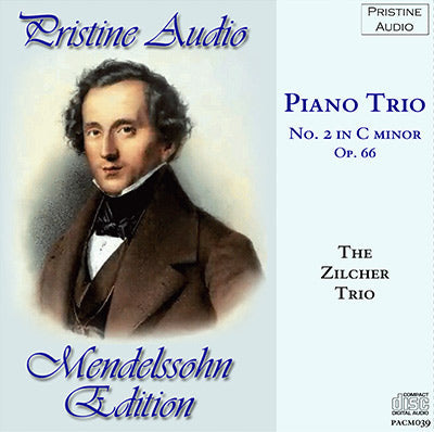 ZILCHER TRIO Mendelssohn: Piano Trio No. 2 (1953) - PACM039 - CD